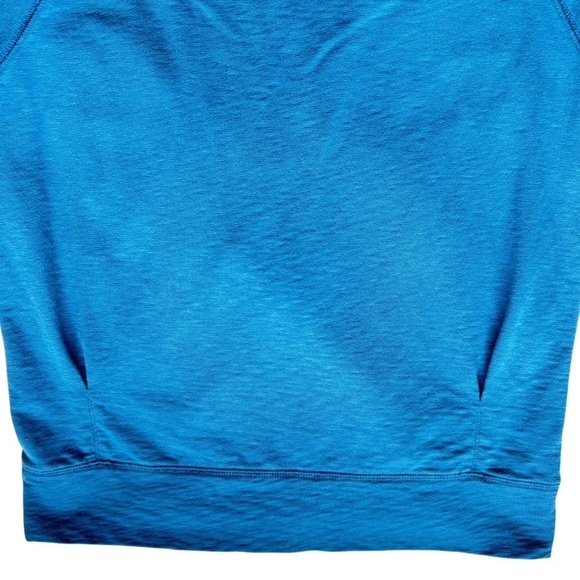 Nike ACG Vintage Drawstring Hoodie Blue Raglan Sleeve Kanga Pocket Size Medium - Picture 5 of 11